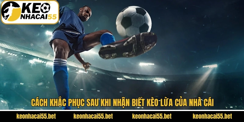 Cách khắc phục sau khi nhận biết kèo lừa của nhà cái