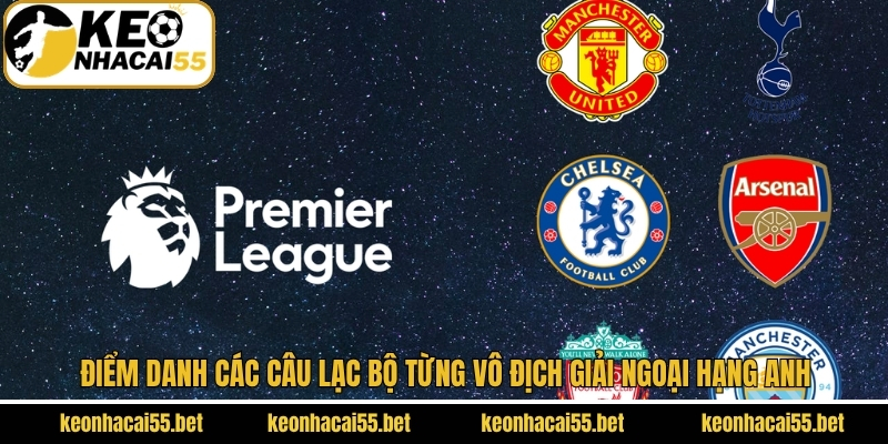 Khám phá CLB đã từng vô địch tại giải đấu Ngoại Hạng Anh