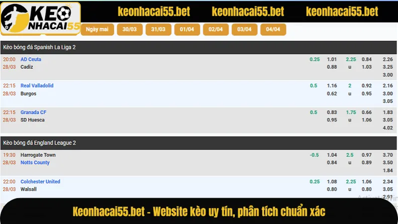 Keonhacai55.bet - Website kèo uy tín, phân tích chuẩn xác